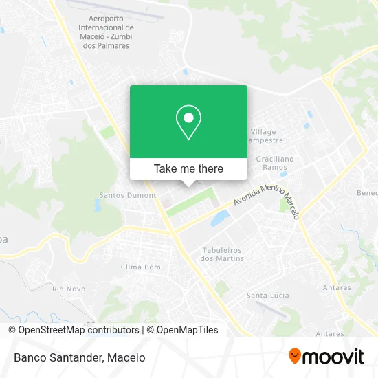 Banco Santander map