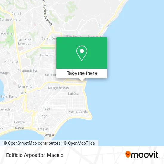 Edifício Arpoador map