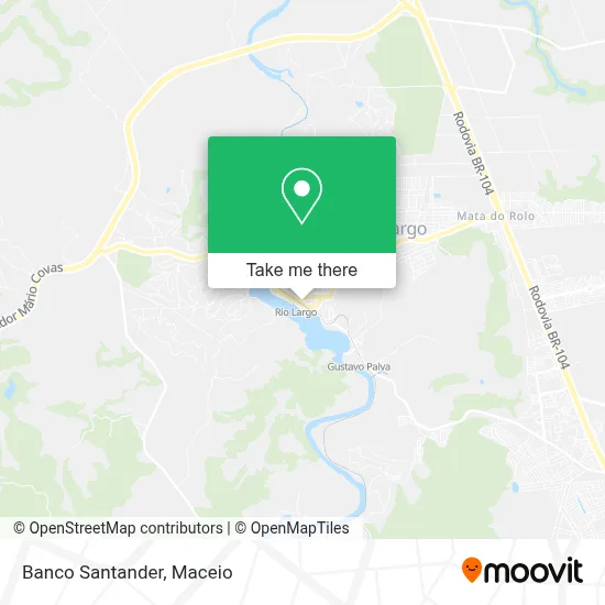 Banco Santander map
