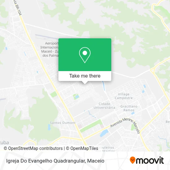 Igreja Do Evangelho Quadrangular map