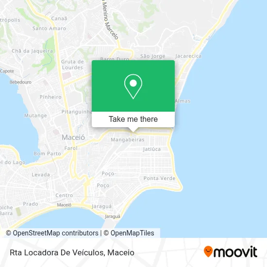 Rta Locadora De Veículos map