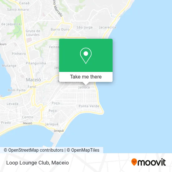 Loop Lounge Club map
