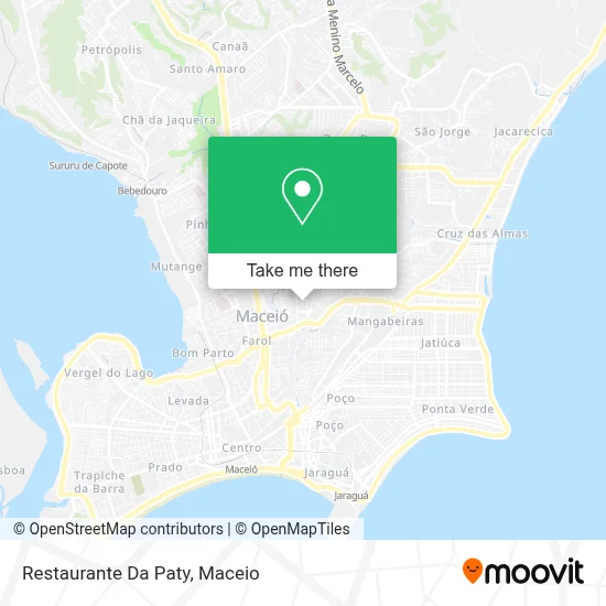 Restaurante Da Paty map