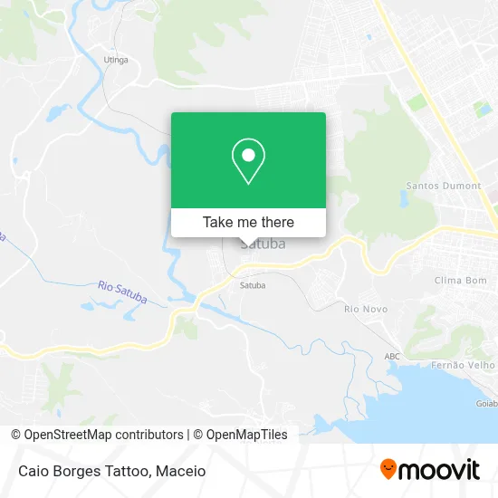 Caio Borges Tattoo map