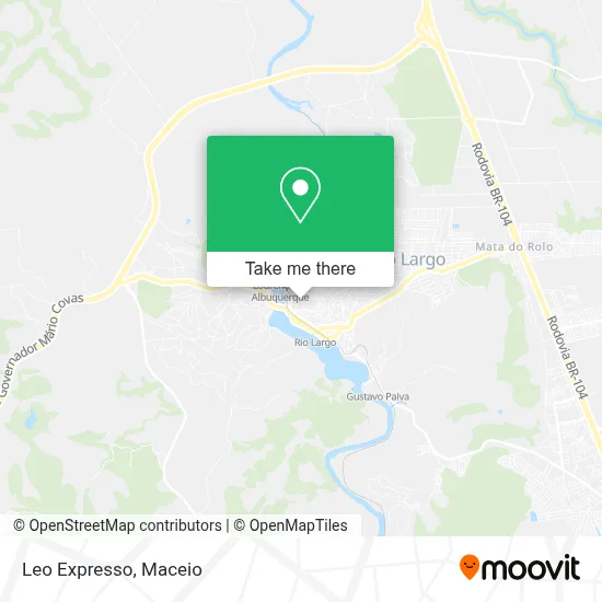Leo Expresso map