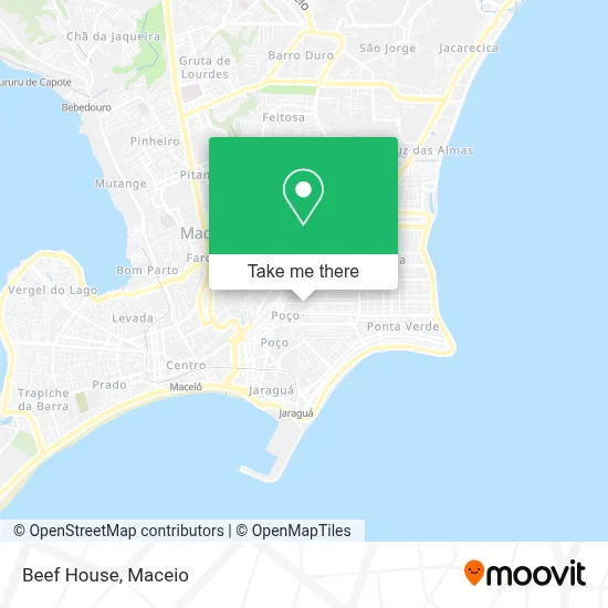 Beef House map