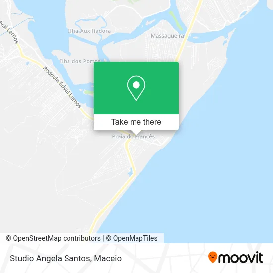 Studio Angela Santos map