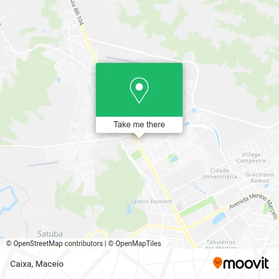Caixa map