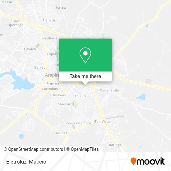 Eletroluz map