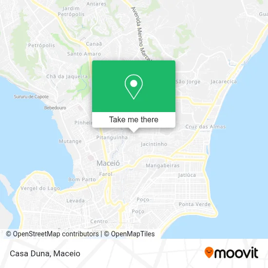 Casa Duna map