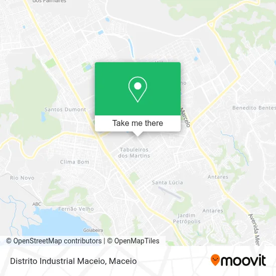 Distrito Industrial Maceio map