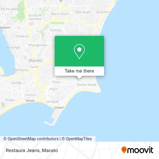 Restaura Jeans map