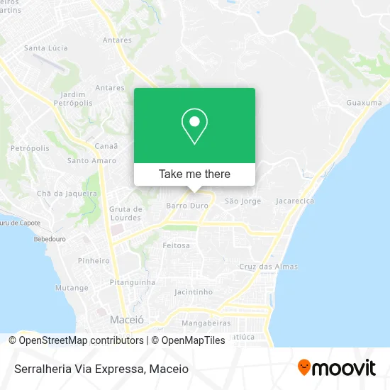 Serralheria Via Expressa map