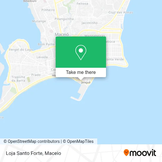 Loja Santo Forte map