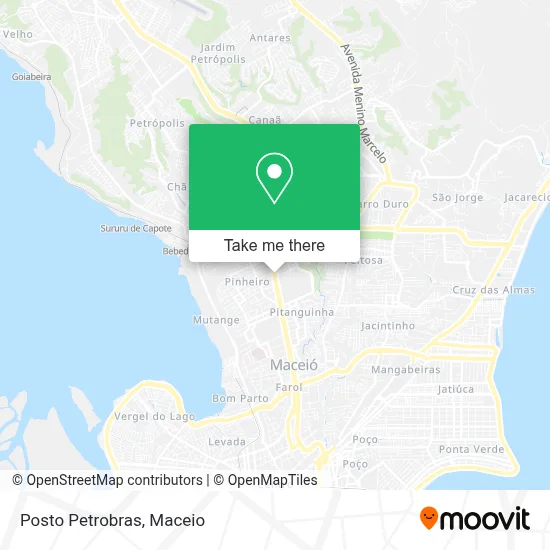Posto Petrobras map