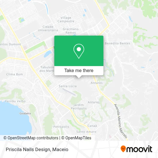 Priscila Nails Design map