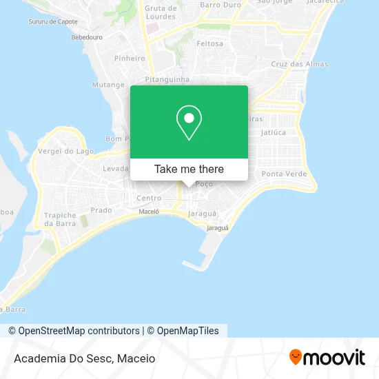 Academia Do Sesc map