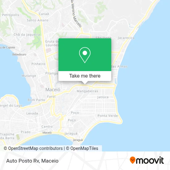Auto Posto Rv map