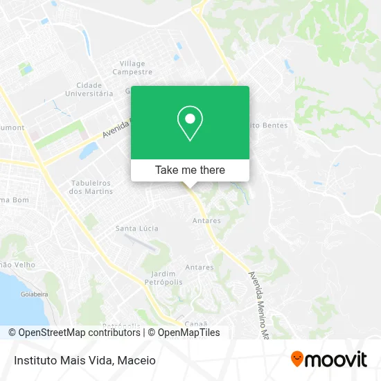 Instituto Mais Vida map