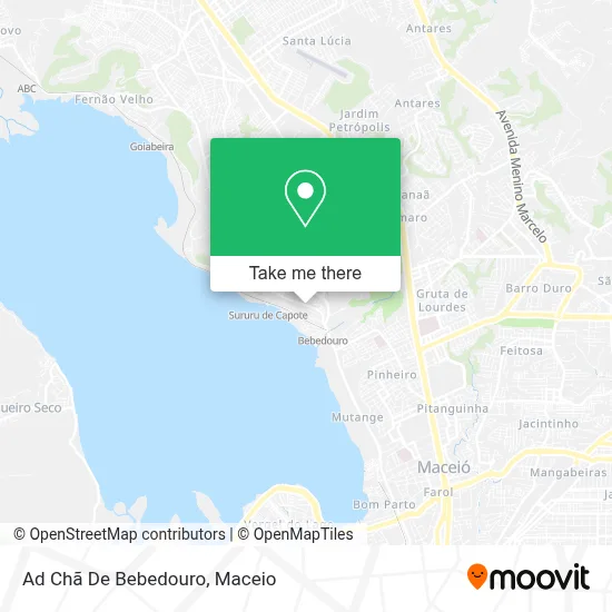 Ad Chã De Bebedouro map