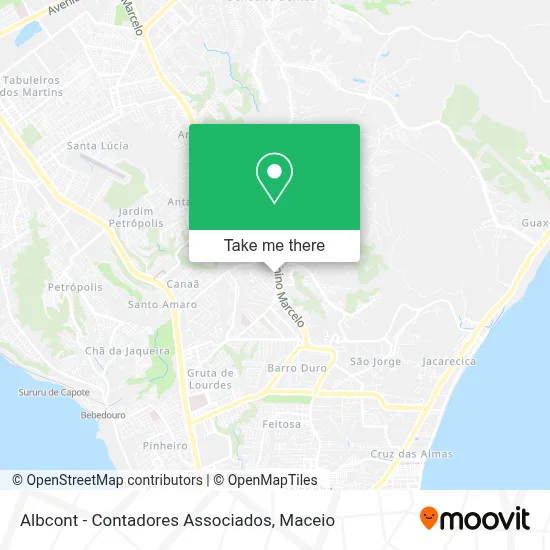 Albcont - Contadores Associados map