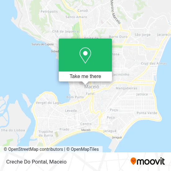 Creche Do Pontal map