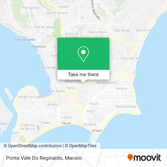 Ponte Vale Do Reginaldo map