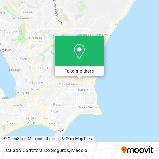 Calado Corretora De Seguros map