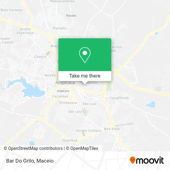 Bar Do Grilo map