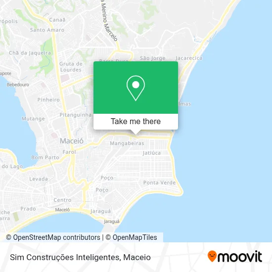 Sim Construções Inteligentes map