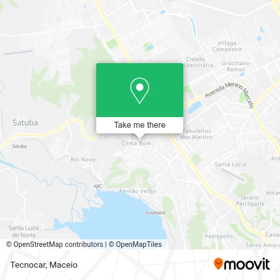 Tecnocar map