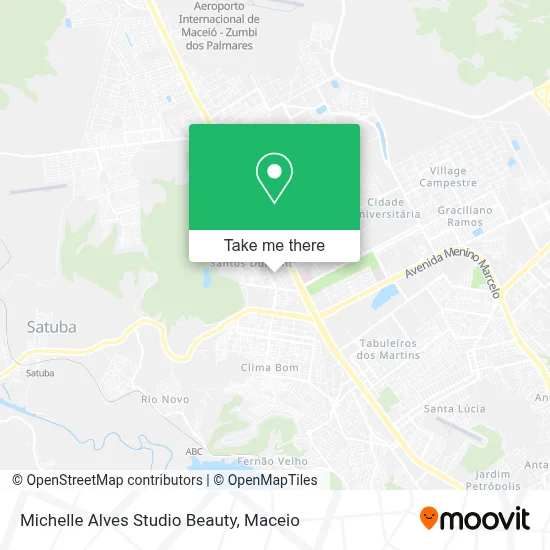 Michelle Alves Studio Beauty map