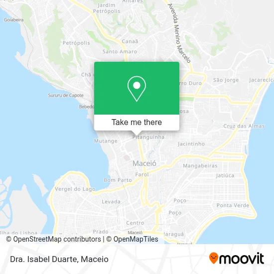 Dra. Isabel Duarte map