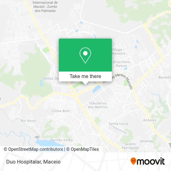 Duo Hospitalar map