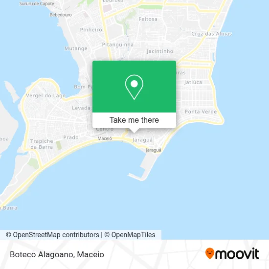 Boteco Alagoano map