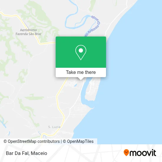 Bar Da Fal map