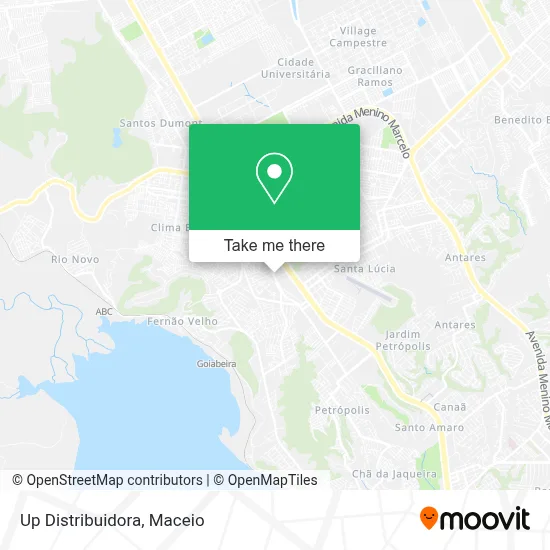 Up Distribuidora map