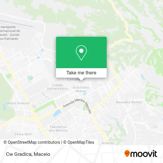 Cw Gradica map