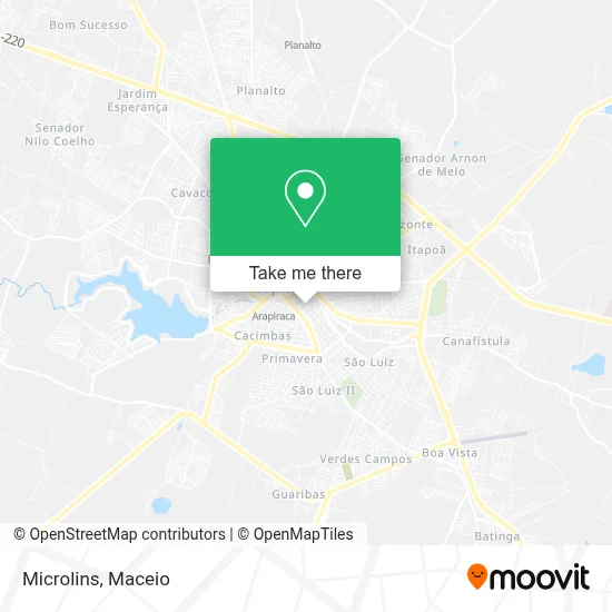 Microlins map