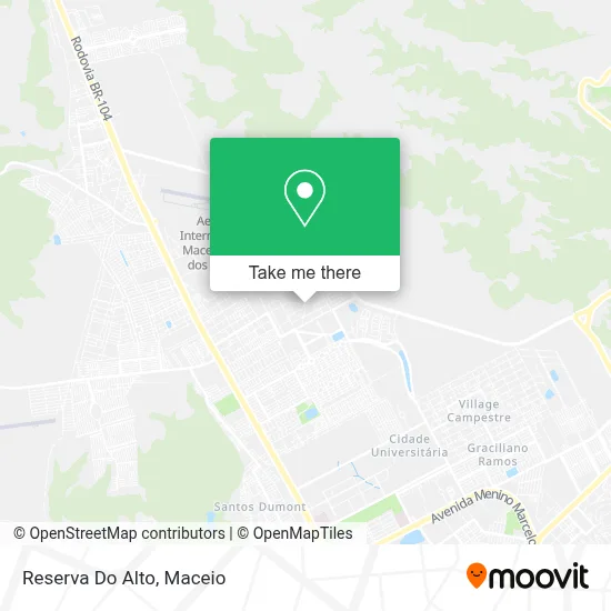 Reserva Do Alto map