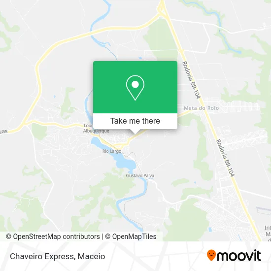 Chaveiro Express map