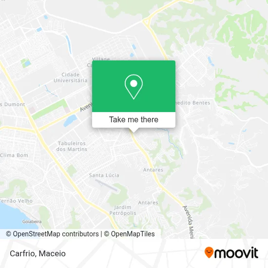 Carfrio map