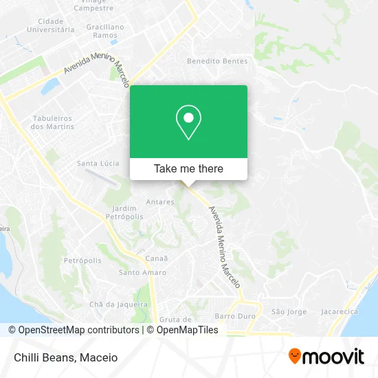 Chilli Beans map