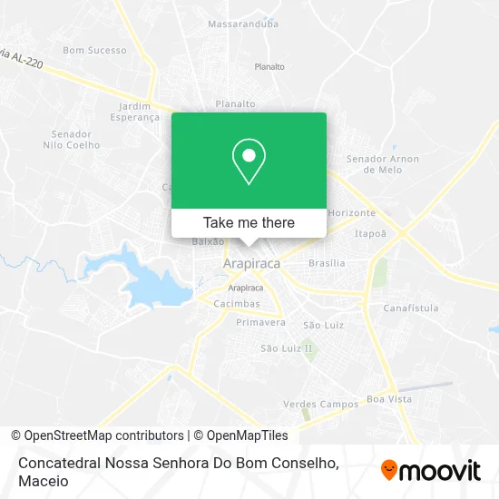 Concatedral Nossa Senhora Do Bom Conselho map