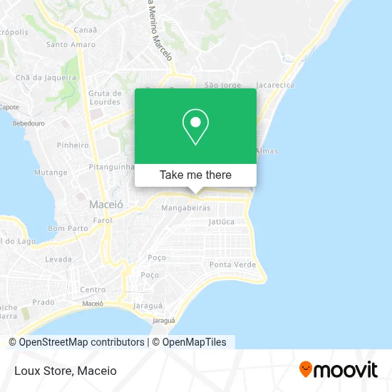 Loux Store map