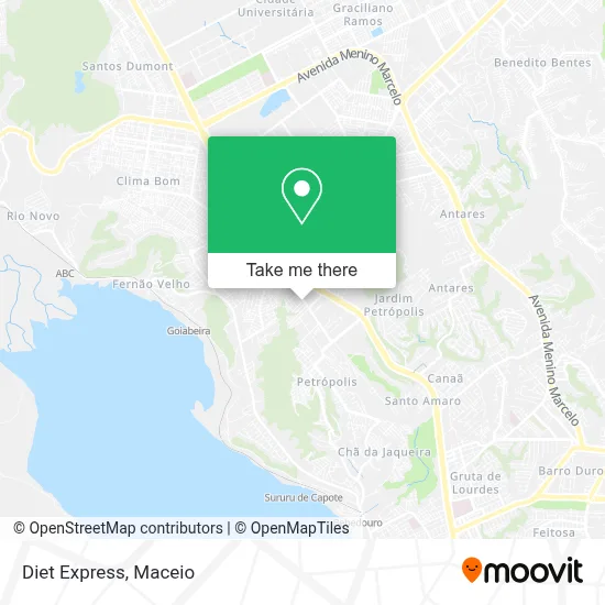 Diet Express map