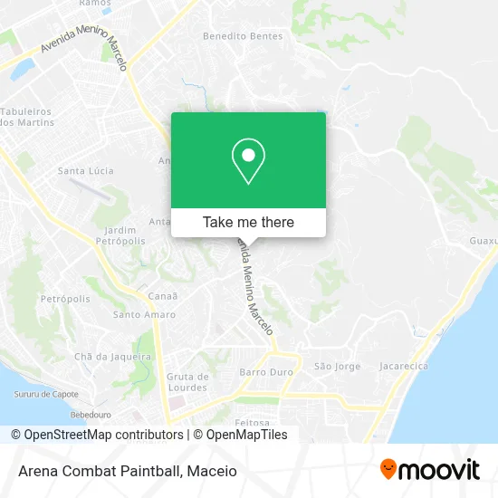Arena Combat Paintball map
