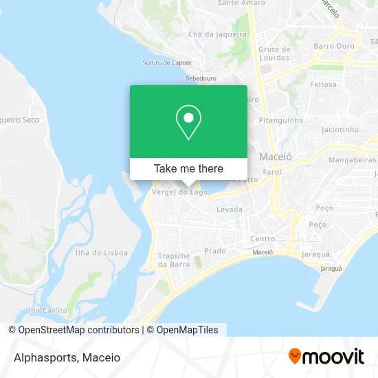 Alphasports map
