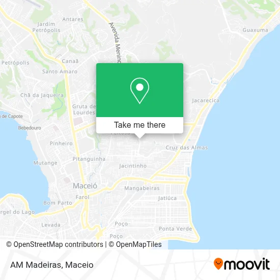 AM Madeiras map