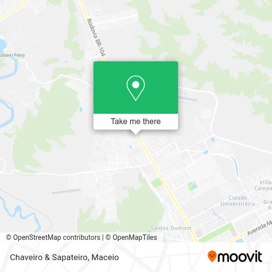 Chaveiro & Sapateiro map
